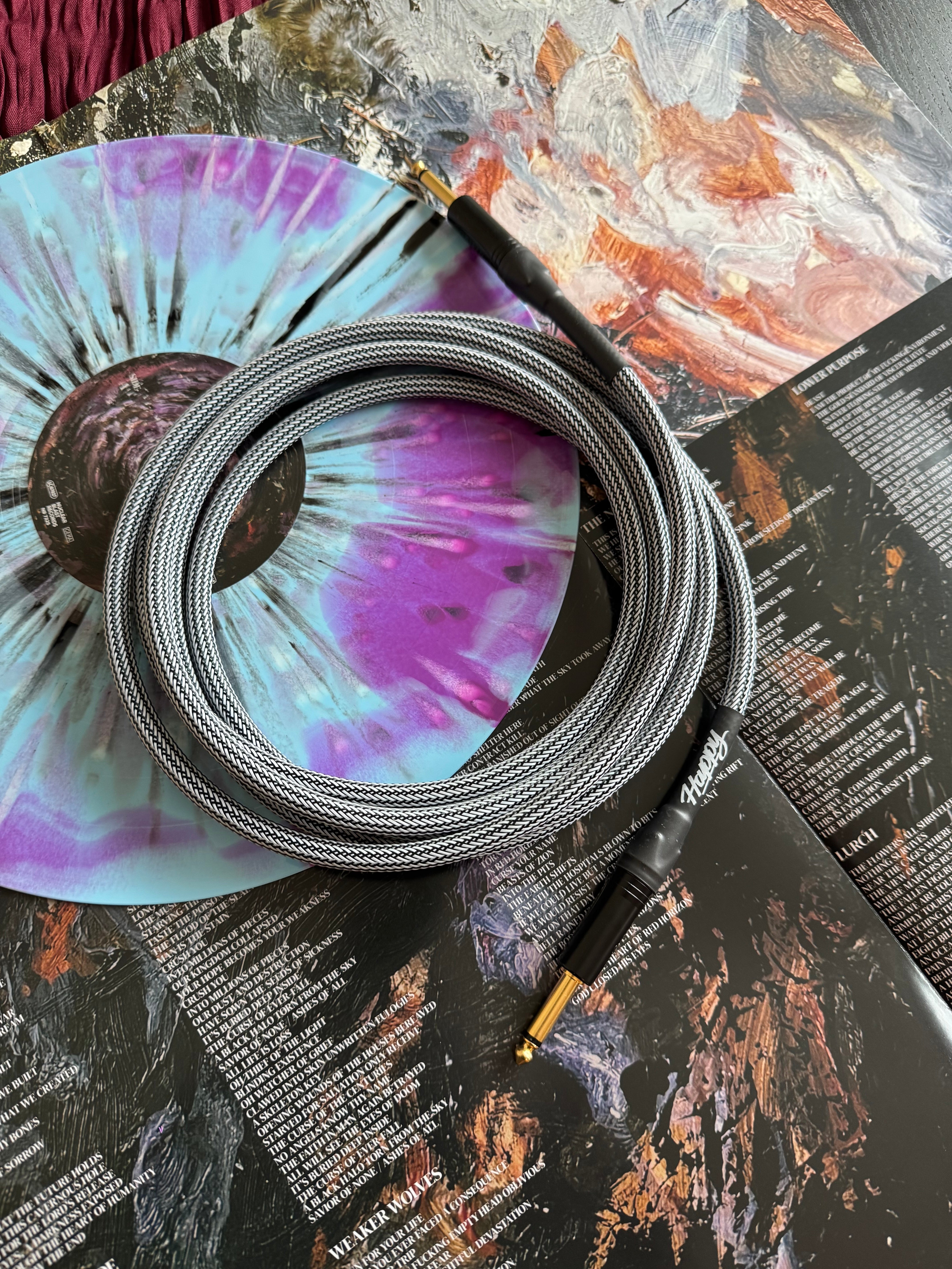 Strandberg Spark Elite Instrument Cable - Black/White