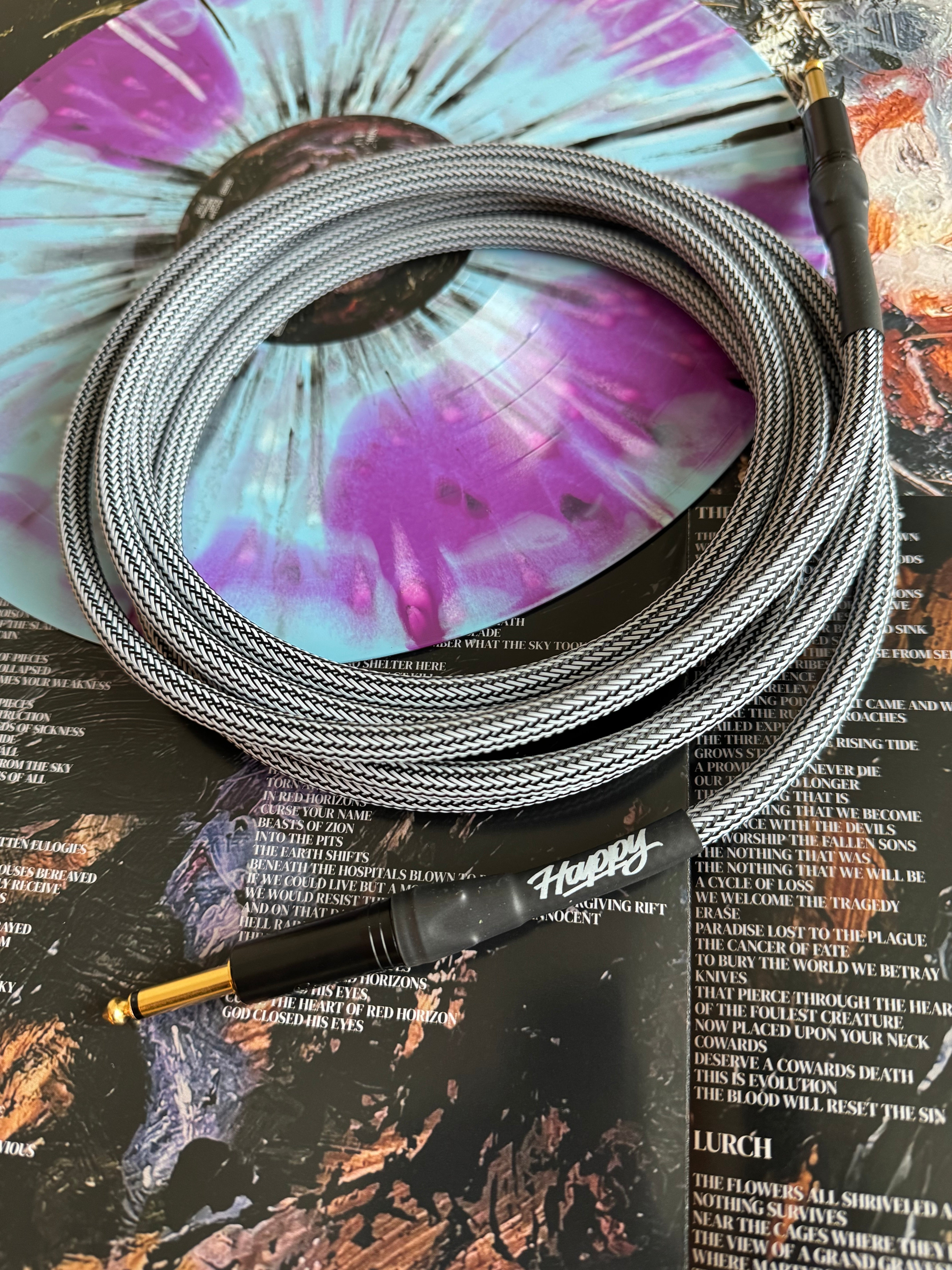 Strandberg Spark Elite Instrument Cable - Black/White