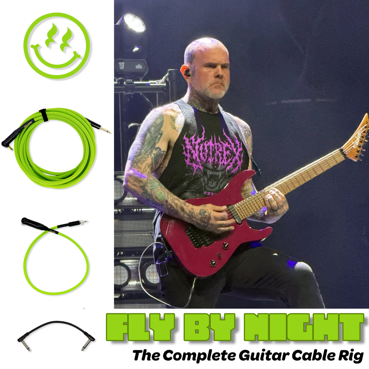 Fly By Night - The Complete Guitar Cable Rig