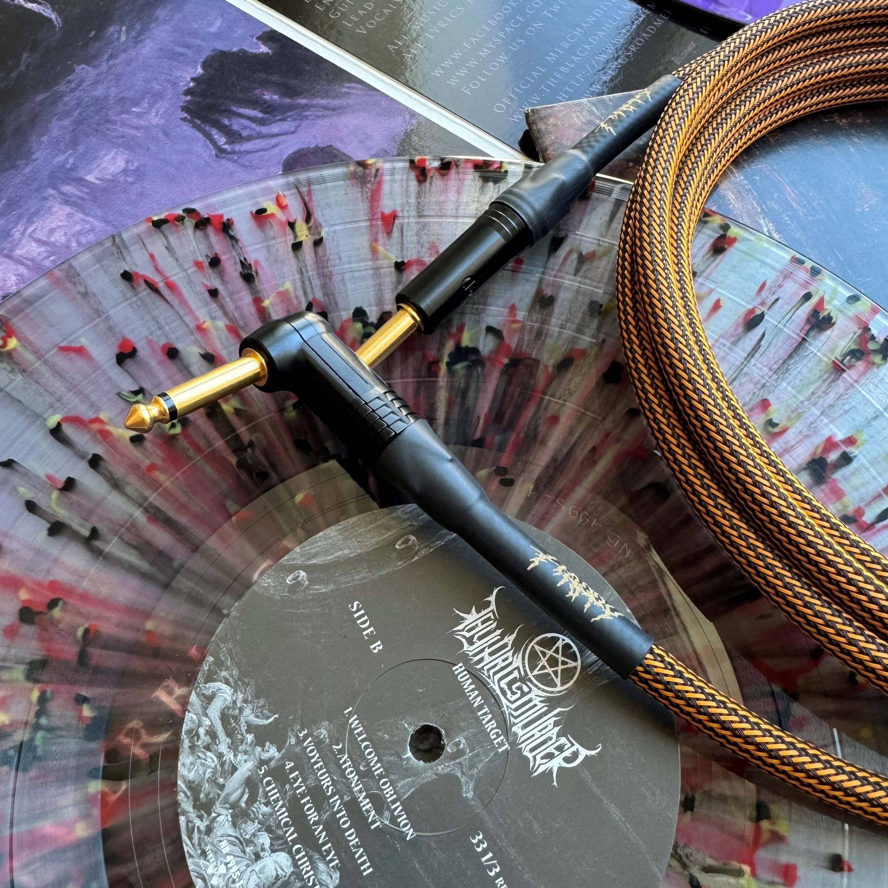 The Elite Instrument Cable - Black Pumpkin Brutal Edition