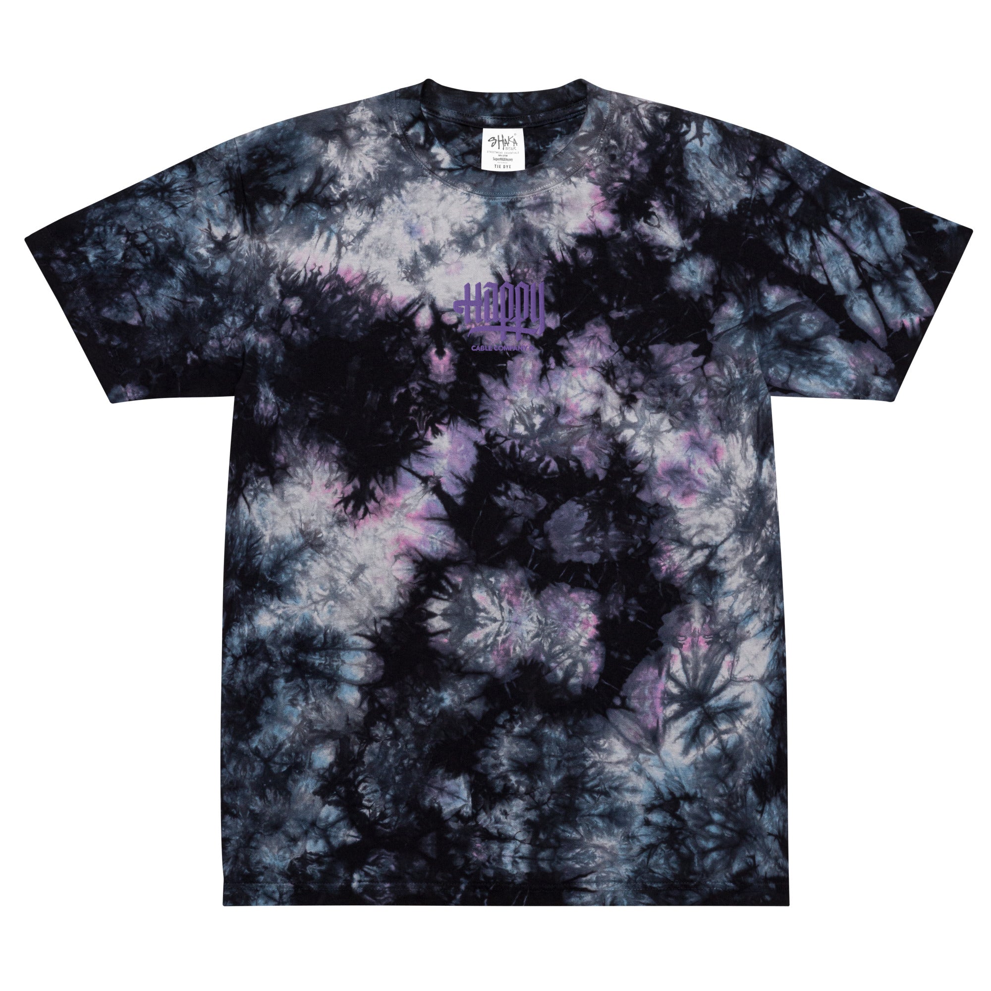 Happy Gothic Oversized tie-dye