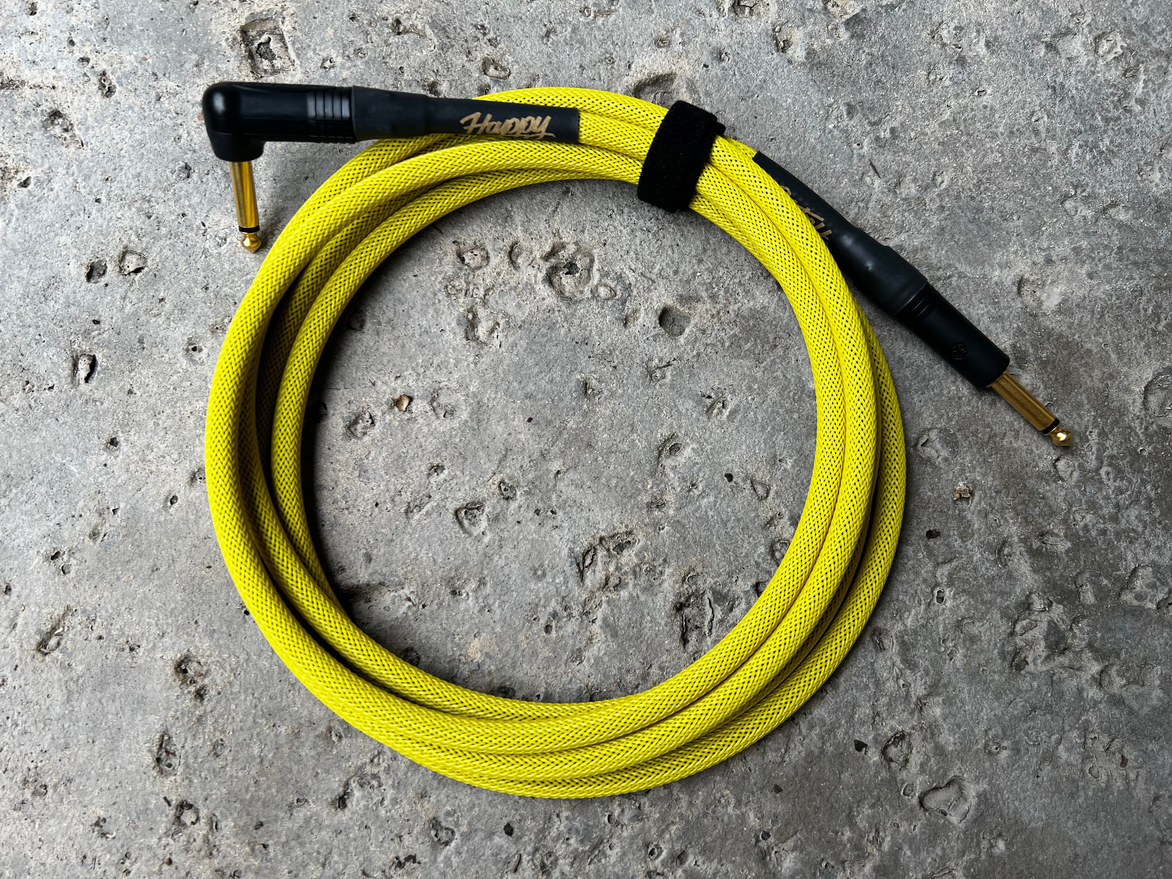 The Elite Instrument Cable - Canary Yellow