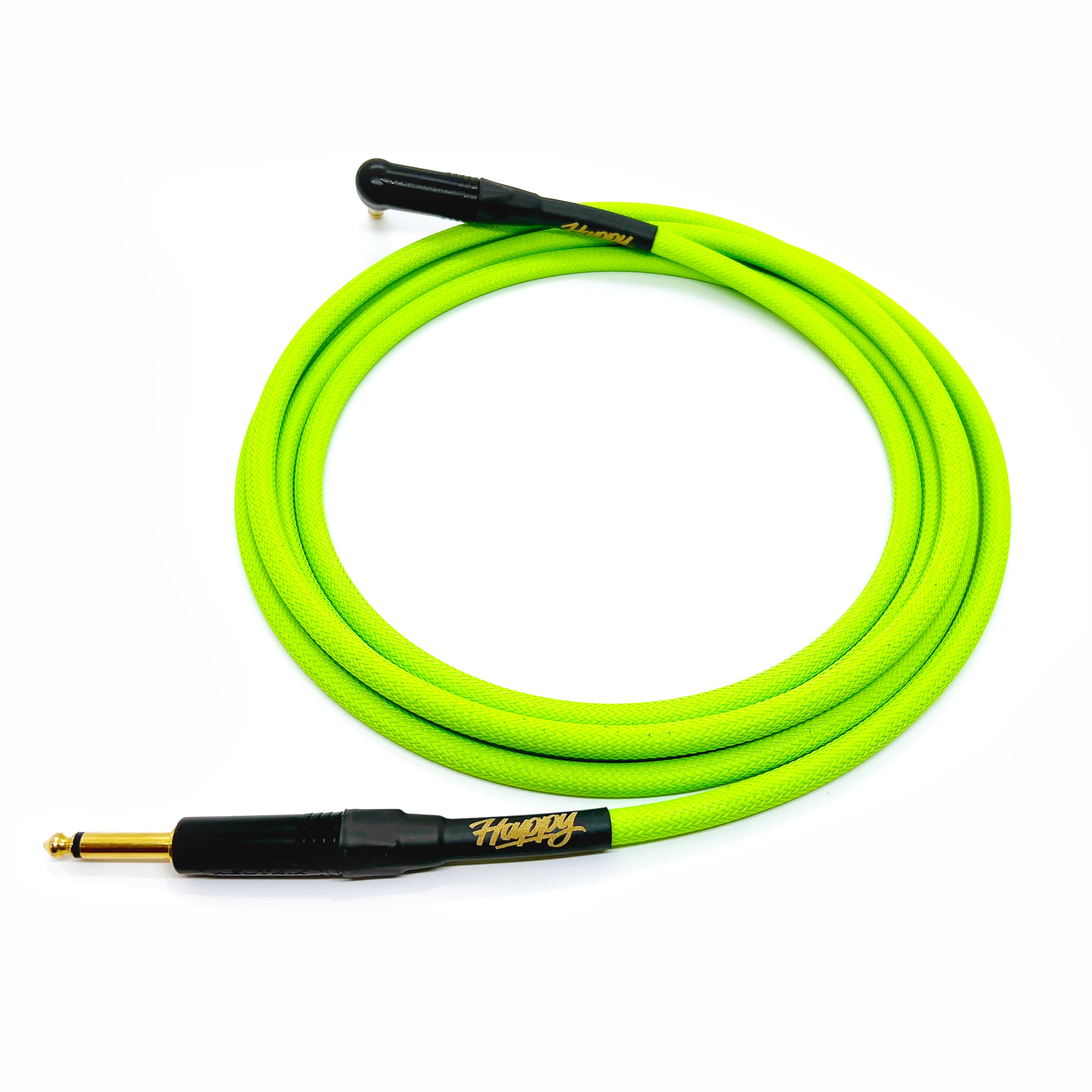 The Elite Instrument Cable - Lambo Green