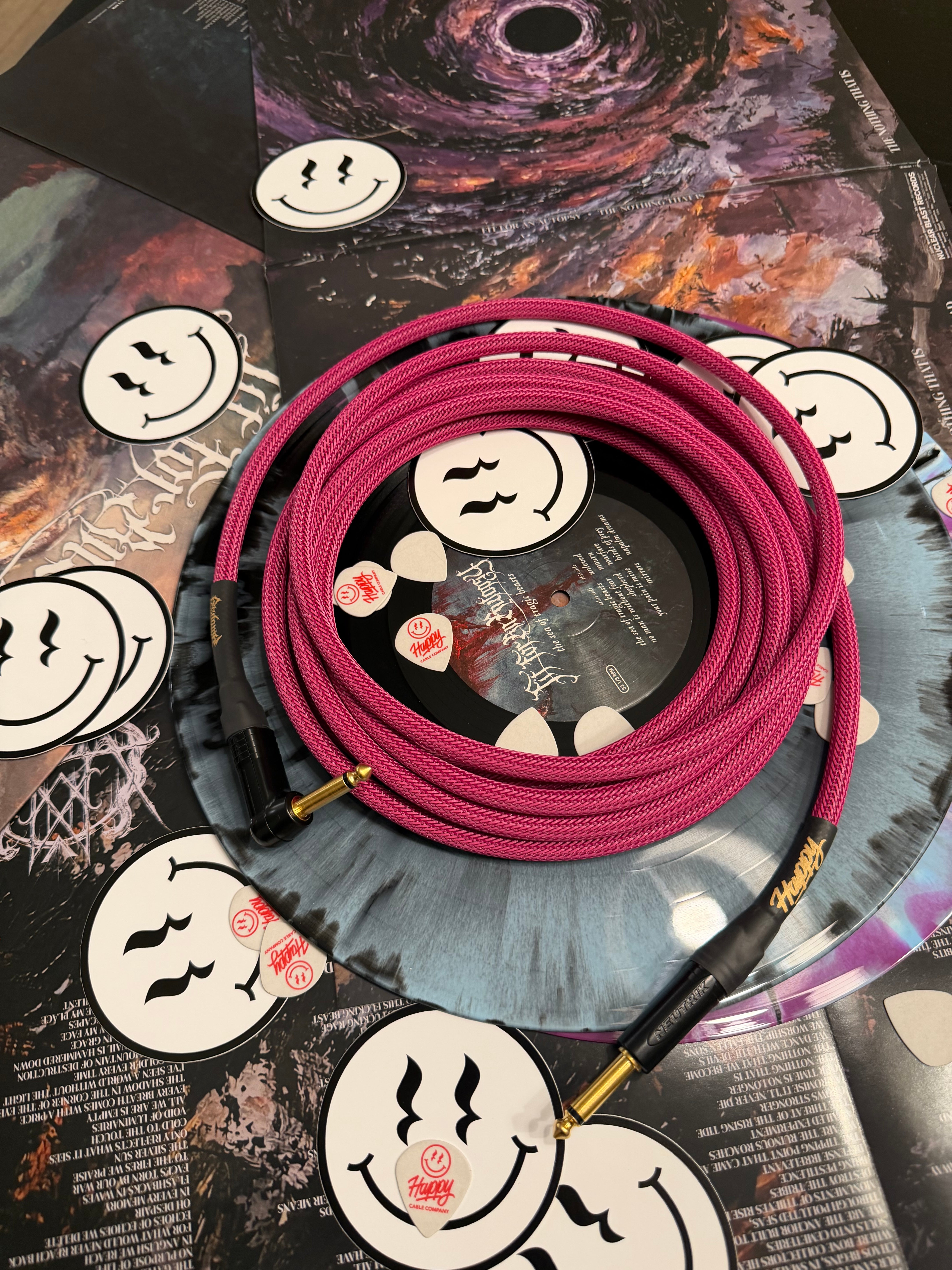 The Pat Sheridan (Fit For An Autopsy) Elite Instrument Cable - Pink