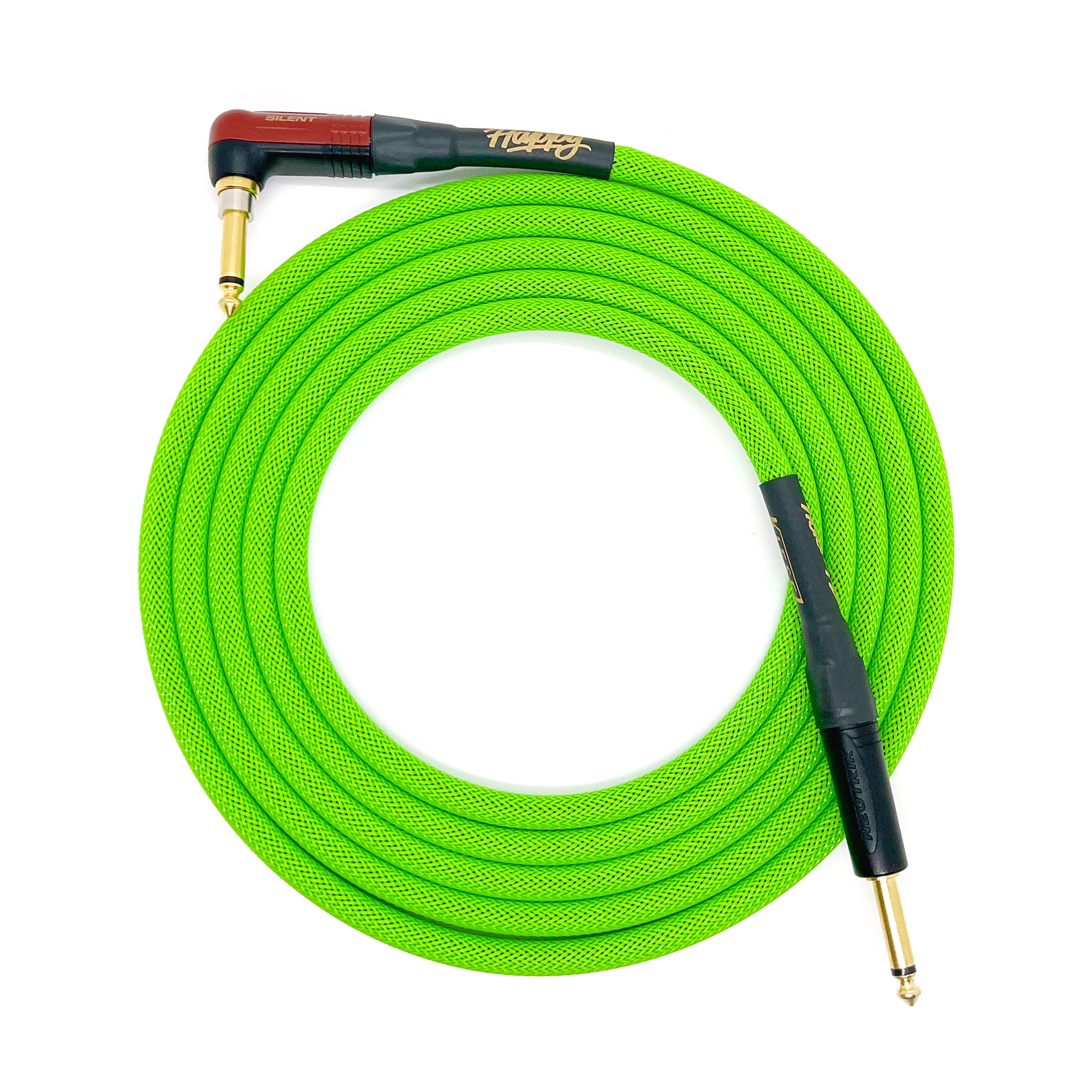 The Kiesel Silent Instrument Cable - Atomic Green