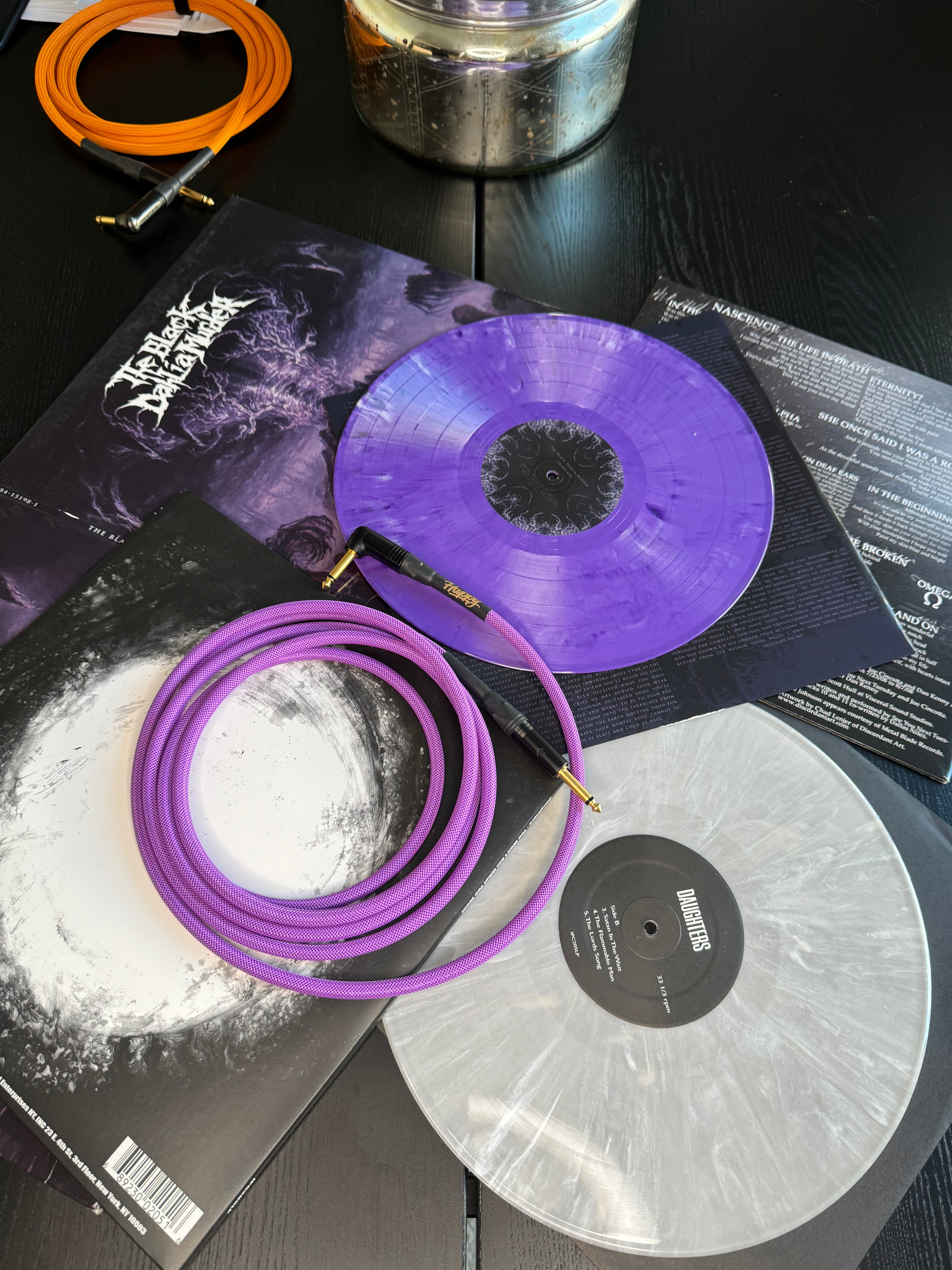 The Elite Instrument Cable - Neon Purple