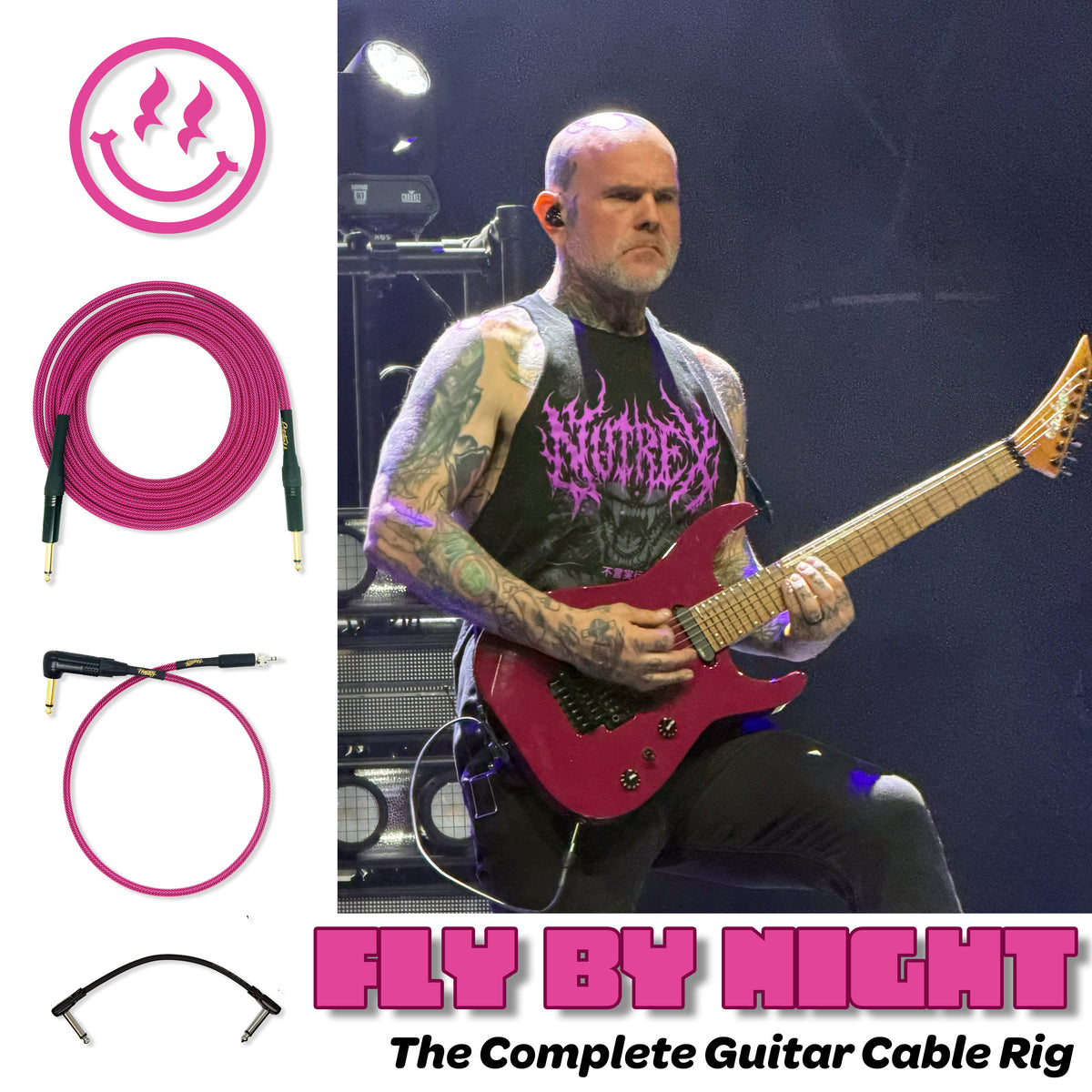Fly By Night - The Complete Guitar Cable Rig