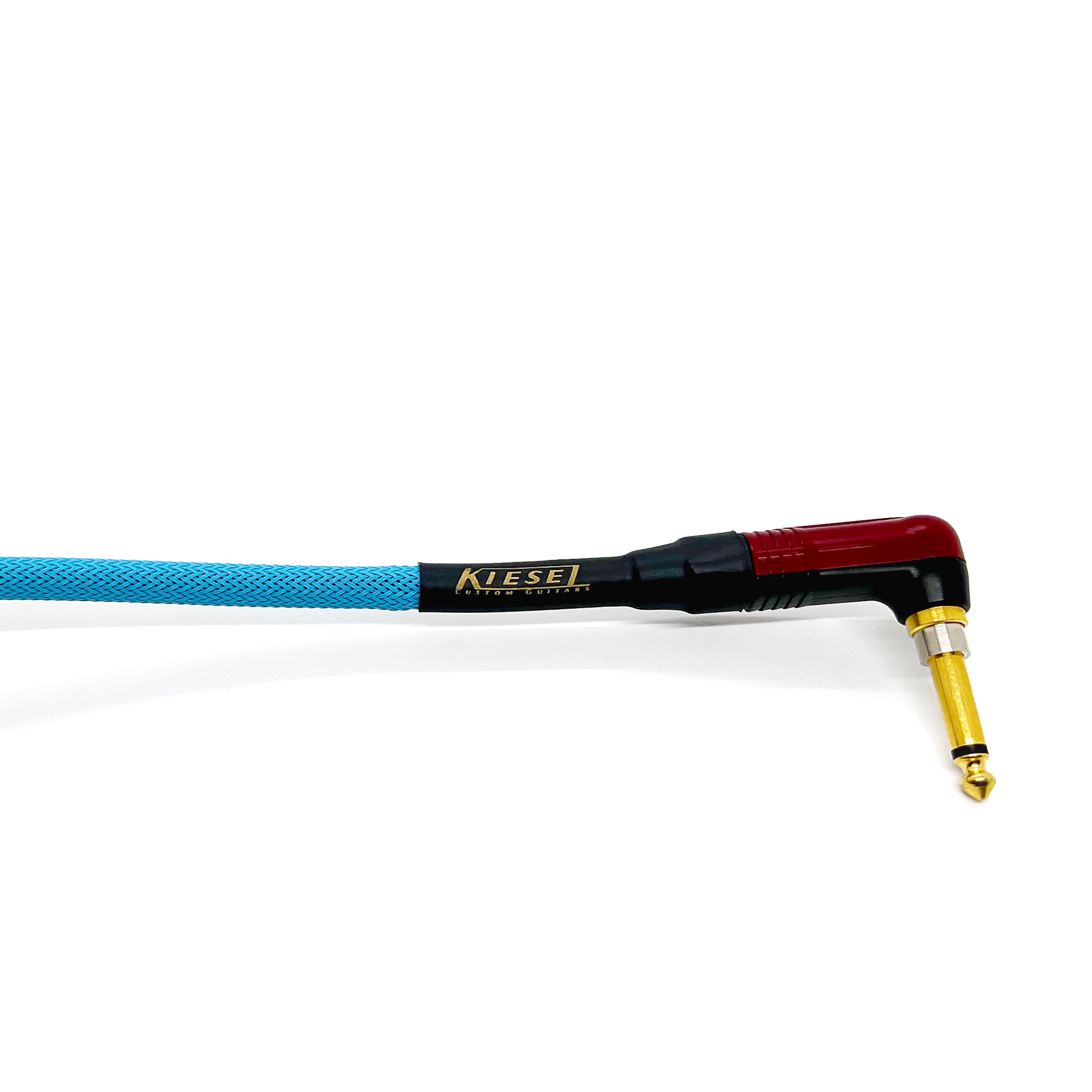 The Kiesel Silent Instrument Cable - Riviera Blue
